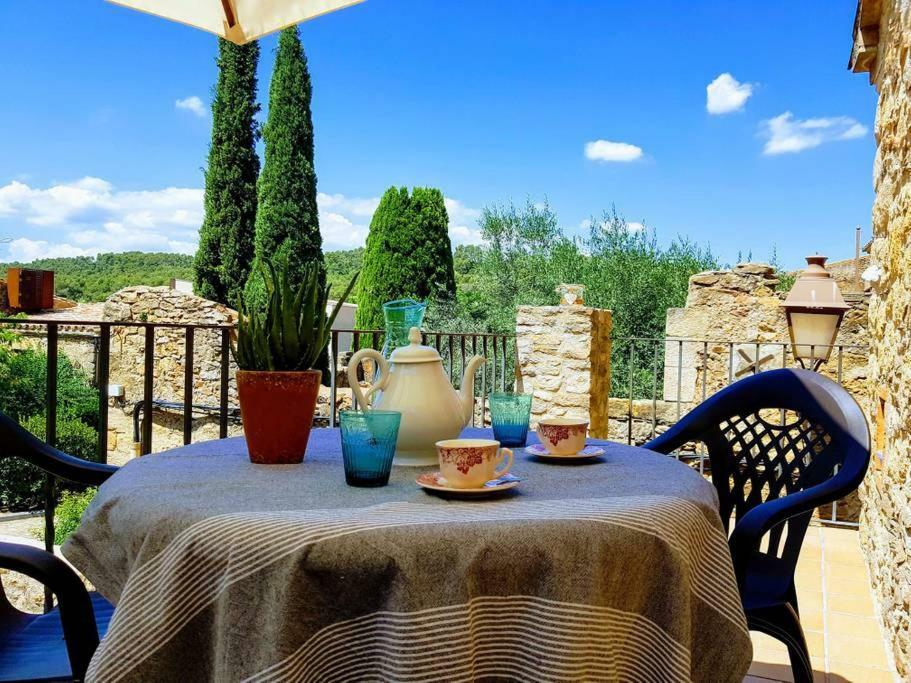 Apartamento Peratallada Gerona Buitenkant foto